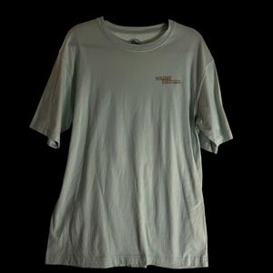 Tommy Bahama Men's Tshirt Sz L Arge Mint Green Lounge Chair Quarterback